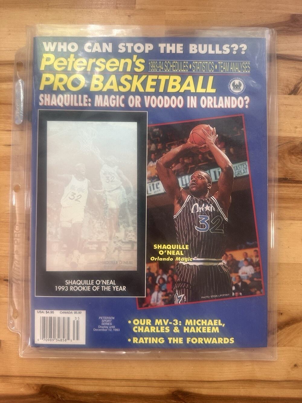 Petersen's Pro Basketball (1993–94) Shaquille O'Neal Issue